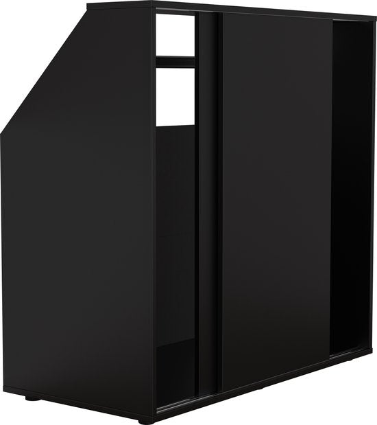 Kleiderschrank schräge Wand Dachgeschoss Schlafzimmer Schiebetüren - Kleiderstange - Lagerschrank geeignet für schräge Wände