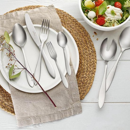 Villeroy & Boch Arthur Besteck-Set - 68 Teile - Gebürsteter Edelstahl