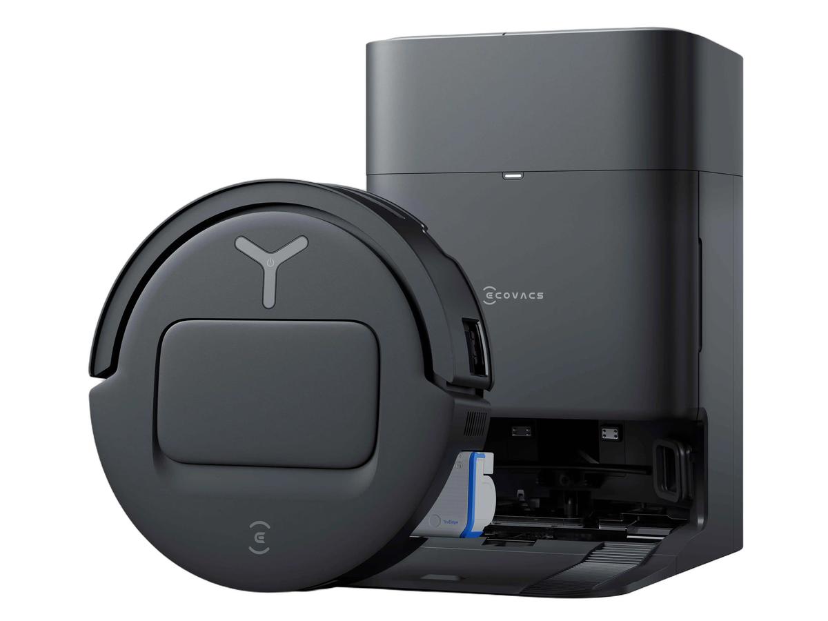 Ecovacs Deebot T80 Omni Wisch- und Staubsaugerroboter – Fortschrittliche Reinigung – Schwarz