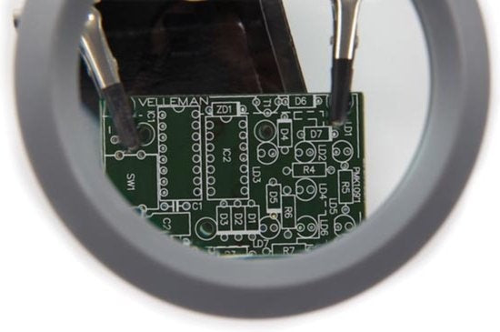 Velleman Handy Dritte Hand mit Lupe, LED-Lampe und Lötkolbenhalter für Präzisionsarbeiten