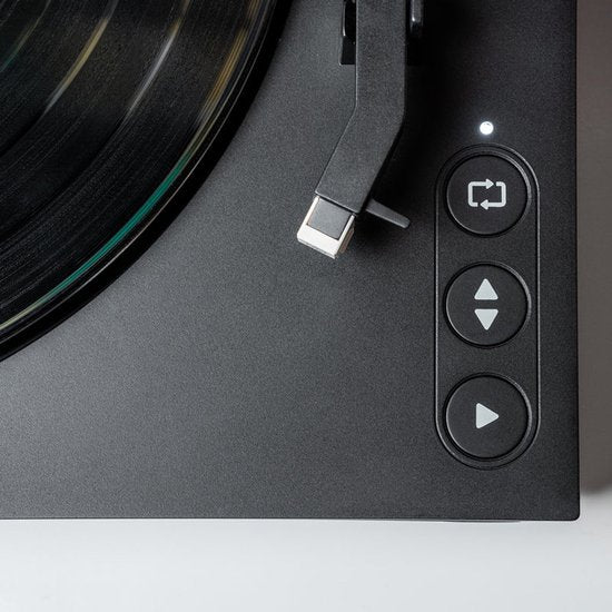 Victrola Automatischer Plattenspieler – Vorverstärker und Bluetooth – Schwarz