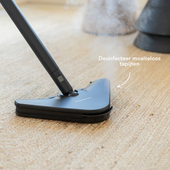 Techweise TS2 Dampfreiniger - 100+ Oberflächen - 50 Minuten Dampfen - 4 bar - Reinigungsmaschine - Dampfreiniger Boden