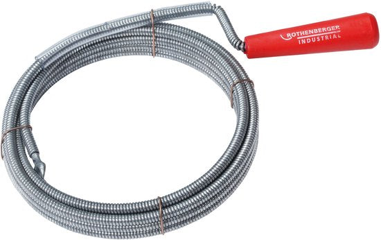 Rothenberger Abflussreinigungsfeder – 5 m, Ø 9 mm