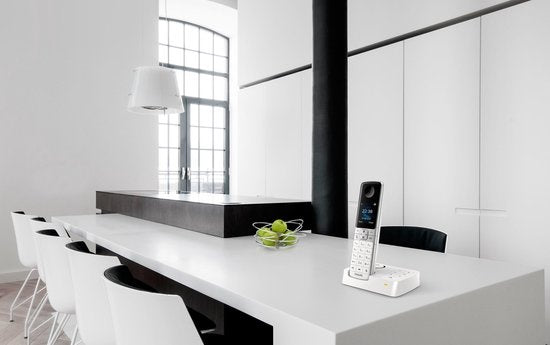 Philips - D6351W - Kabelloses Telefon mit Anrufbeantworter - Telefonbuch mit bis zu 100 Namen - Rufnummernerkennung - Weiß