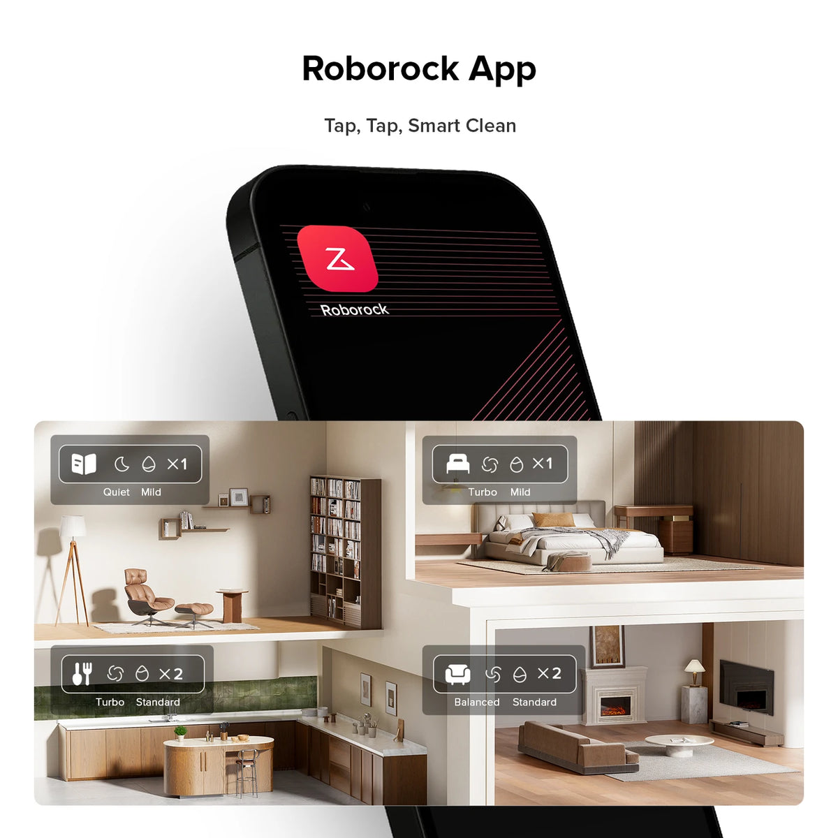 Roborock Q10 X5 Roboterstaubsauger mit Wischfunktion – 10.000 Pa – LiDAR – Anti-Verfilzungsfunktion – Schwarz – 35,3 × 25,8 × 52,6 cm
