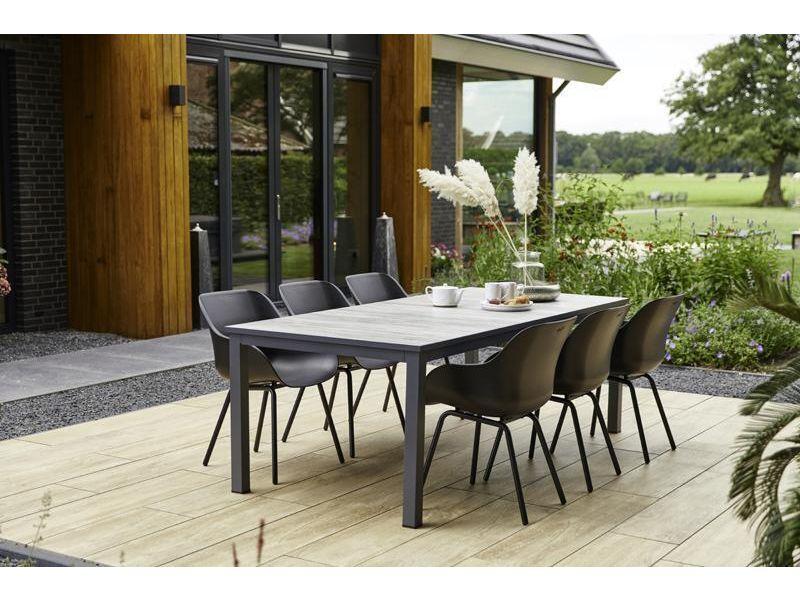 Hartman Sophie Rondo Elegance Gartenstuhl – 2er-Pack – Anthrazit