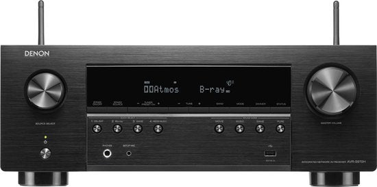Denon AVR-S970H | 7.2 8K AV Receiver mit 8K & 4K@120hz Unterstützung und Dolby Atmos