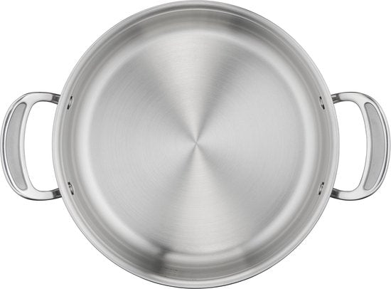 Jamie Oliver by Tefal Cook's Classic – Kochgeschirrset – 4-teilig – Mit Deckel – Induktion – Edelstahl – Für alle Herdarten geeignet