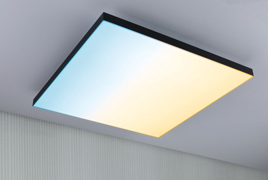 LED-Panel Loria Rainbow dynamicRGBW eckig 595x595mm 31W 2820lm RGB+ Schwarz dimmbar