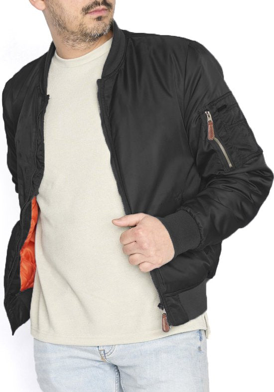 Cappuccino Italia - Men's Summer Navy Seal Jacket Schwarz - Schwarz - Größe S