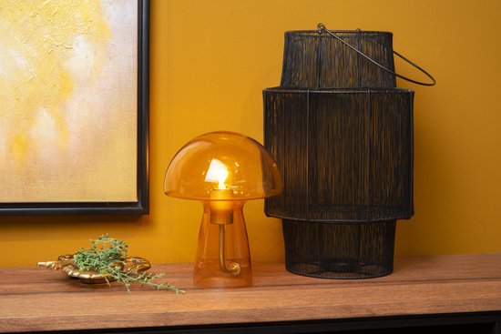 Lucide FUNGO – Tischlampe – 1xE27 – Orange