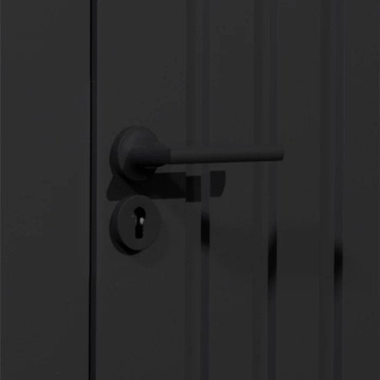 Metallgerätehaus / Lagerschuppen / Gartenhaus Luzern - Anthrazit - 5,2 m²