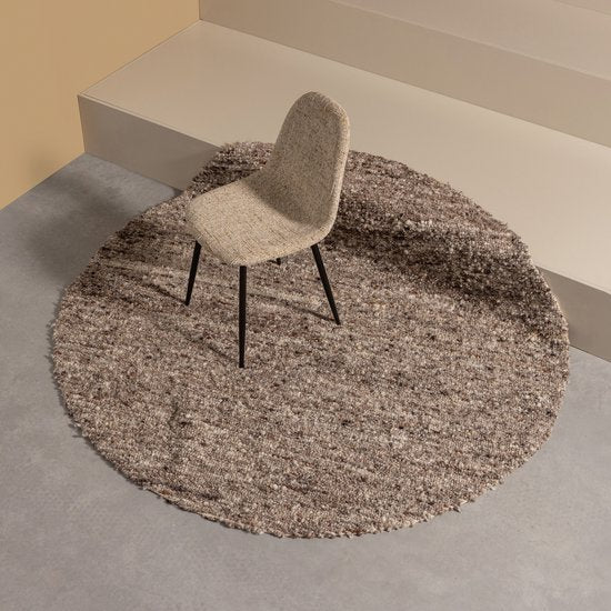 Esszimmerstuhl Marije - Chenille - Natur - 4er Set