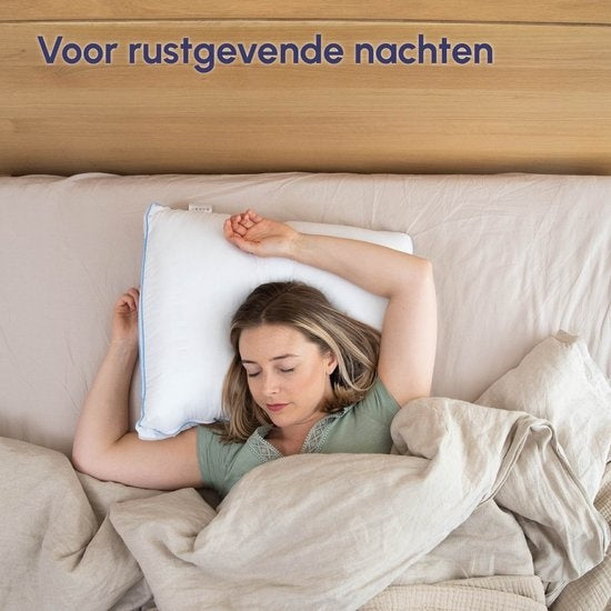 Calmzy Adjustable pillow - Kissen Schlafzimmer - Kissen Nackenschmerzen - Kissen 50x60 - Kissen Seitenschläfer