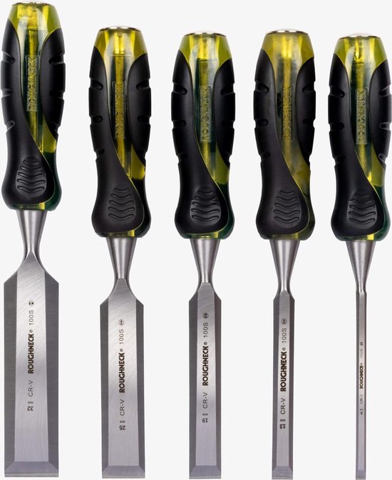 ROUGHNECK – MEISSELSATZ – 5-TEILIG – 6, 13, 19, 25 UND 32 mm
