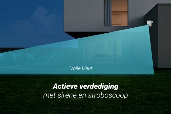 EZVIZ H8c Pro 3K – WLAN-Überwachungskamera für den Außenbereich – PTZ mit 360°-Sichtfeld – KI-basierte Personen- und Fahrzeugerkennung – Farb-Nachtsicht und Sirene – Zwei-Wege-Audio