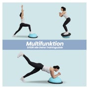 DH FitLife Yoga-Balanceball mit Pumpe – Balance-Trainer – Ø 60 x H 22 cm – max. 200 kg