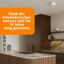 Smartwares FSM-11750 Rauchmelder – 10 Jahre Lebensdauer – 85 dB – 5 Jahre Batterielebensdauer – 10,1 x 10,1 x 2,9 cm