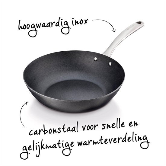 Brabantia Ultra Scratch Resistant Wokpfanne – 28 cm