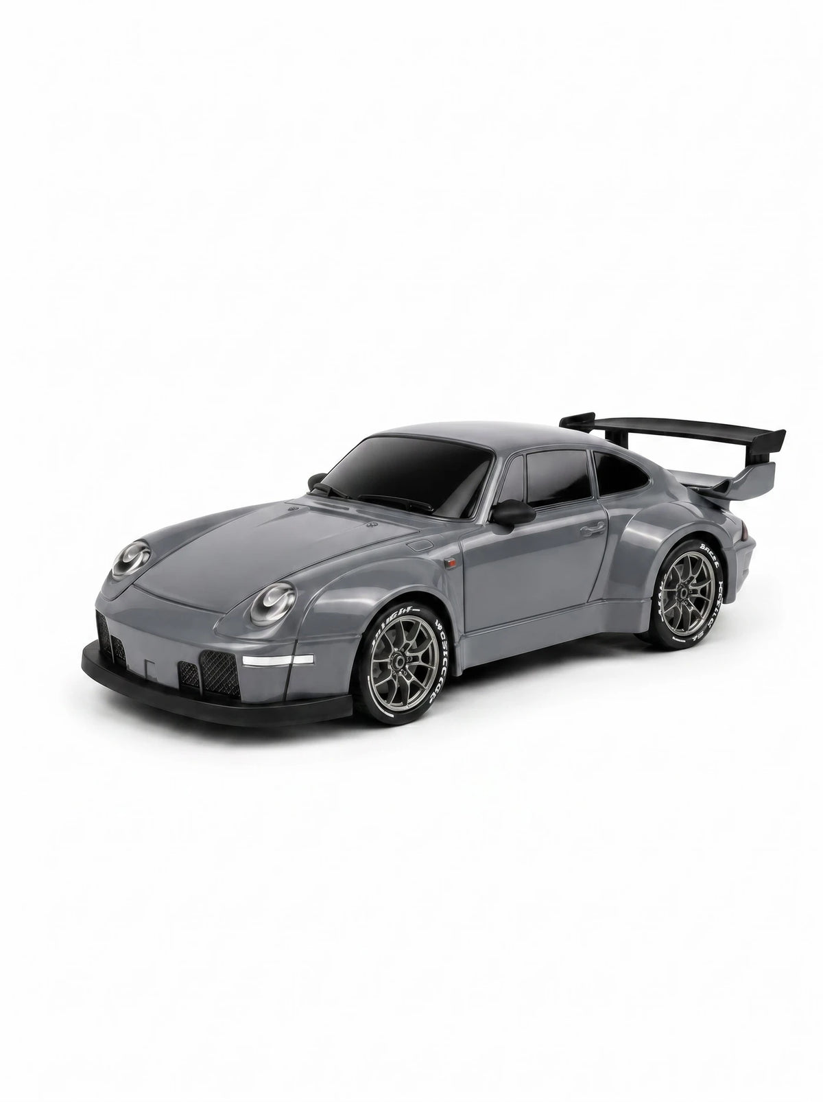 S814 RC-Drift-Auto 1:24 – Allradantrieb mit Gyrostabilisator – LED-Beleuchtung & zwei Reifensätze – Grau