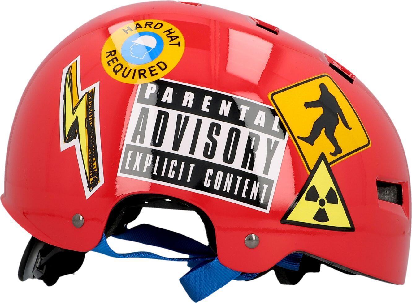 FISCHER BMX-Radhelm Sticky S/M (54-58 cm) - Rot