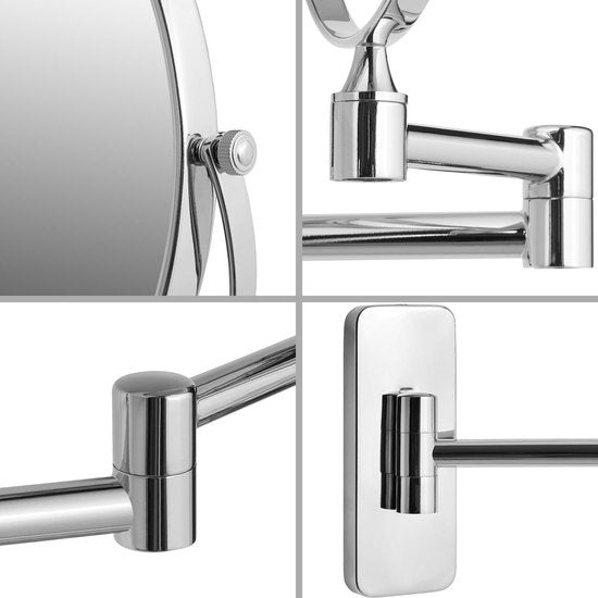 tectake - Spiegel - Schminkspiegel - 7-fach - 402643