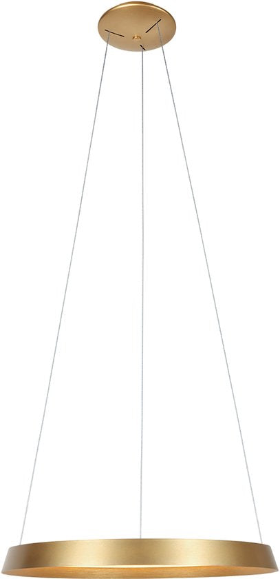 Steinhauer - Pendelleuchte - Ringlux - gold - Metall - Ø 60cm - LED - 3692GO