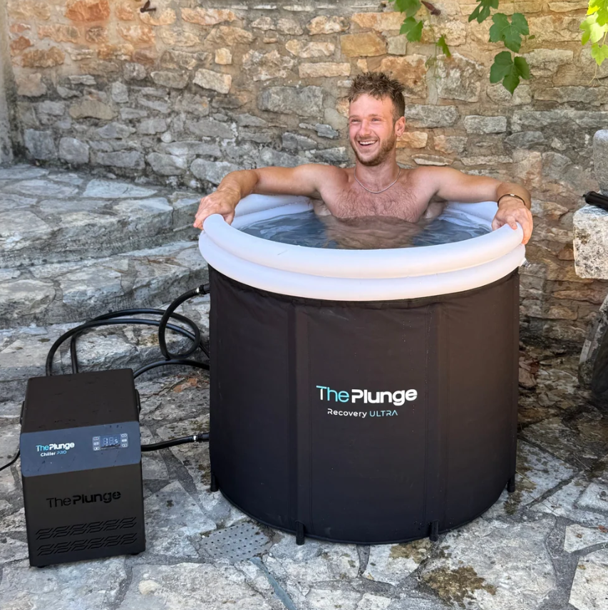 The Plunge Recovery Ultra – Eisbad – Ø 90 x 85 cm – 400 Liter, bis zu 170 kg