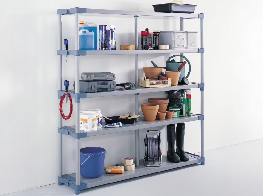 Grosfillex MAXimUP Lagerregal 170 x 175 x 40 cm - Grau