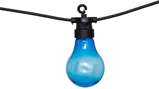 Atmosphera Solar-Garten-Lichterkette – bunt – Kunststoff – 490 cm – für den Außenbereich – LED-Licht – solarbetriebene Gartenbeleuchtung