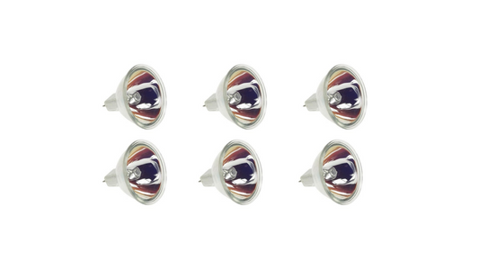 HQ-Power Halogenlampe 75W / 240V, Gx5.3 - 6 St.