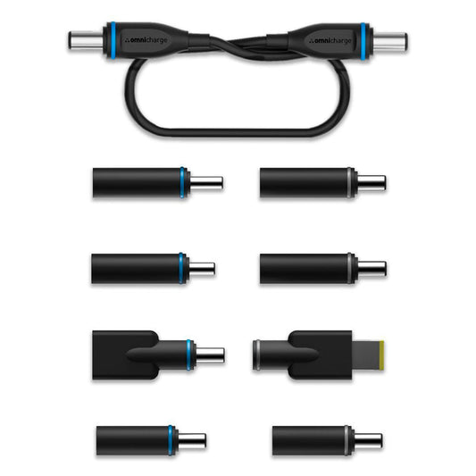 Omnicharge DC-Kabel-PC-Kabel - Lenovo, Dell und HP - Schwarz - 15 cm