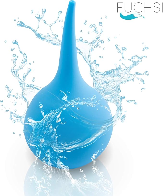 Fuchsi - Earwash Kit - Ohrenschmalz-Reinigungssystem - Kunststoff - Blau