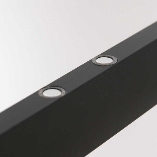 Hängeleuchte Profilo 3318ZW Schwarz, 150 cm breit, höhenverstellbar, von Steinhauer, aus Metall, Kunststoff und Elektronik