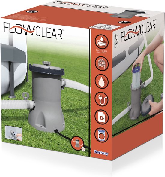 Bestway Patronenfilterpumpe - 2.006 l/Stunde