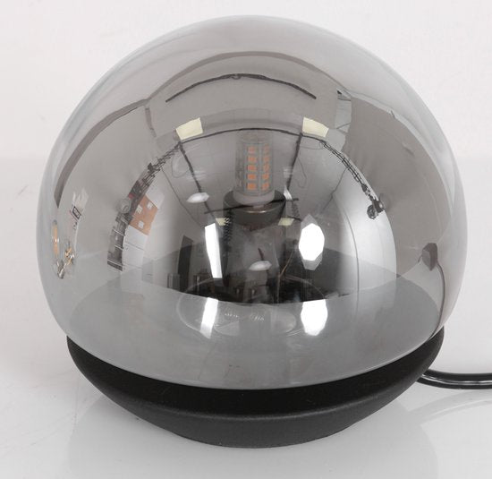 Steinhauer Tischlampe Ancilla – schwarz – Metall – 17 cm – G9-Fassung – 3104ZW
