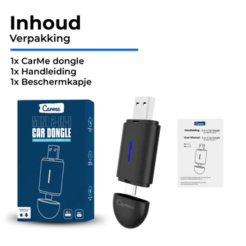 Carme Mini 2-in-1 Auto-Dongle für iPhone & Android