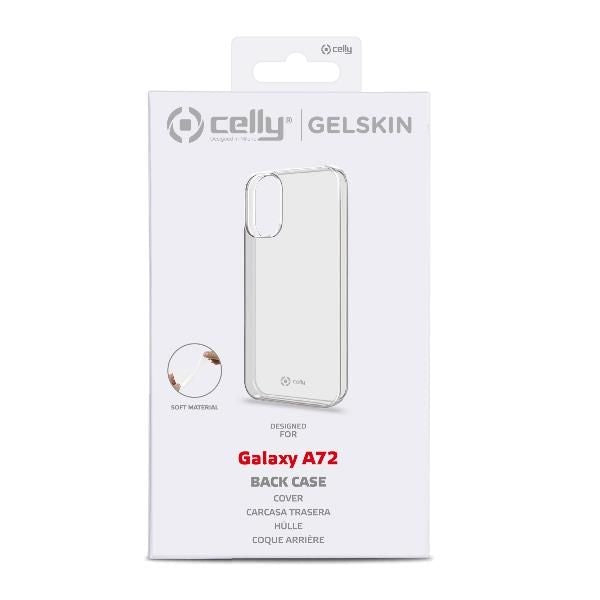Celly Handytasche für das Samsung galaxy A72 - Transparent