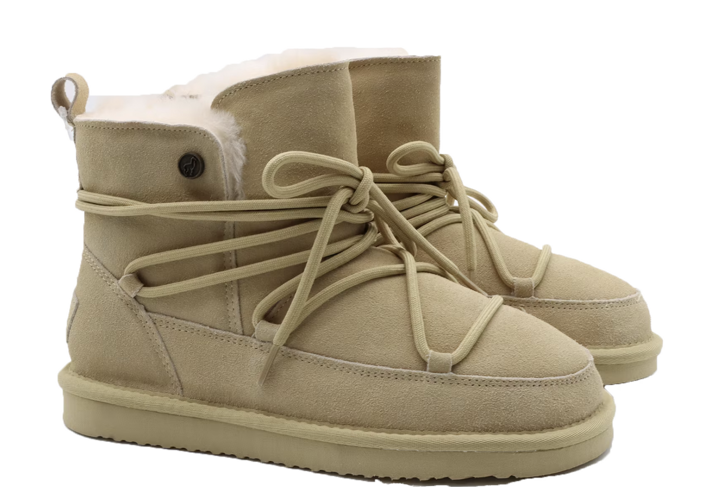 Alpakas Winterstiefel W66C0112B - Damen - Sand - Größe 37
