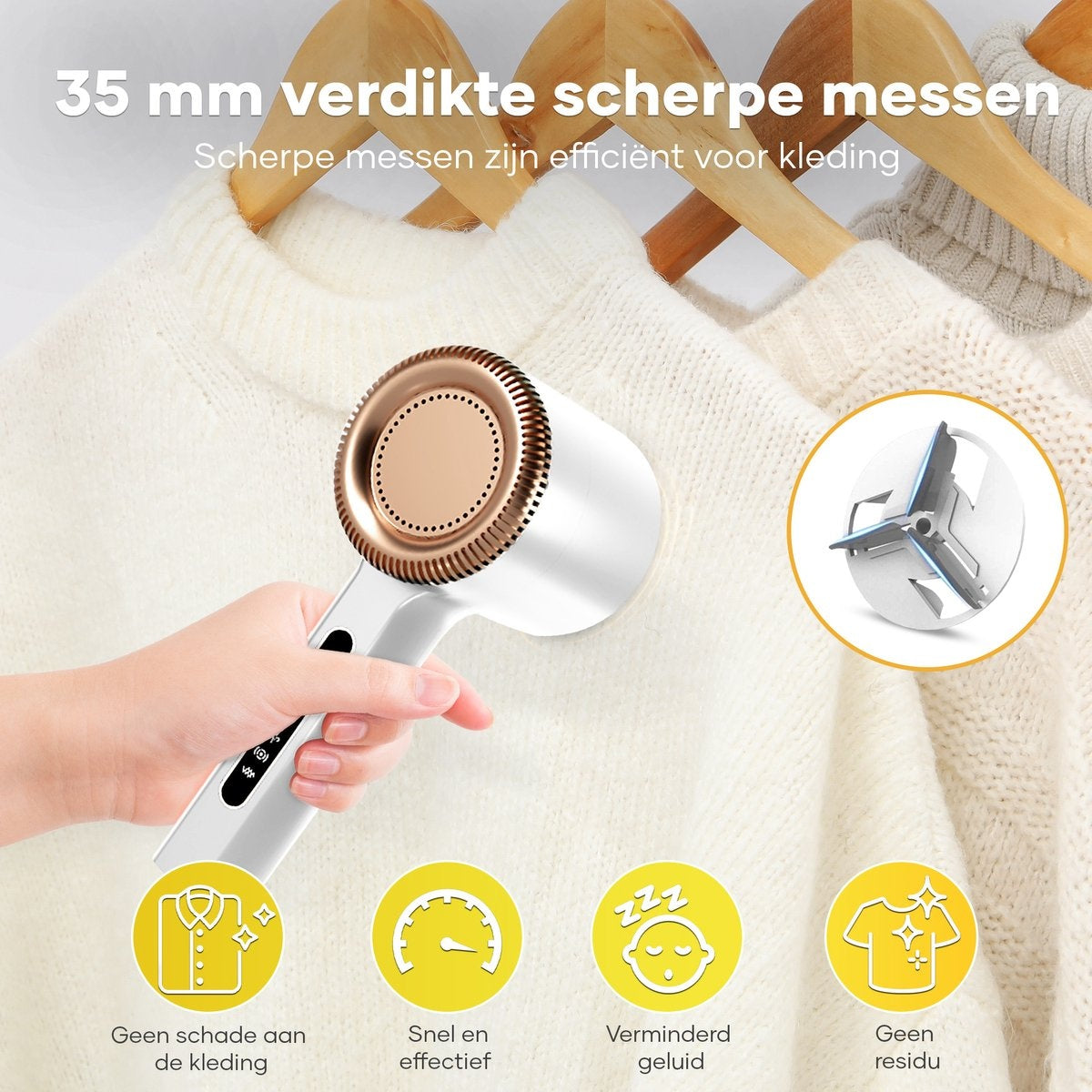 MWÂ® - Fusselentferner - Fusselentferner elektrisch - Fusselknipser