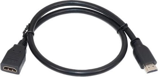 GarpexÂ® HDMI-Verlängerungskabel - HDMI-Stecker auf HDMI-Buchse Adapter - 4K 30Hz Ultra HD - 30cm