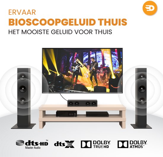 Drivv. Premium Toslink-Optikkabel aus Nylon – Optisches Audiokabel – Soundbar – Stecker-Stecker – 2 Meter – Grau