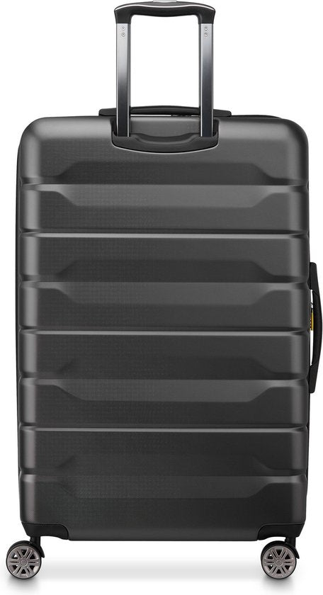 DELSEY PARIS Air Armour 4DR Expandable Trolley Set Schwarz Schwarz 55cm