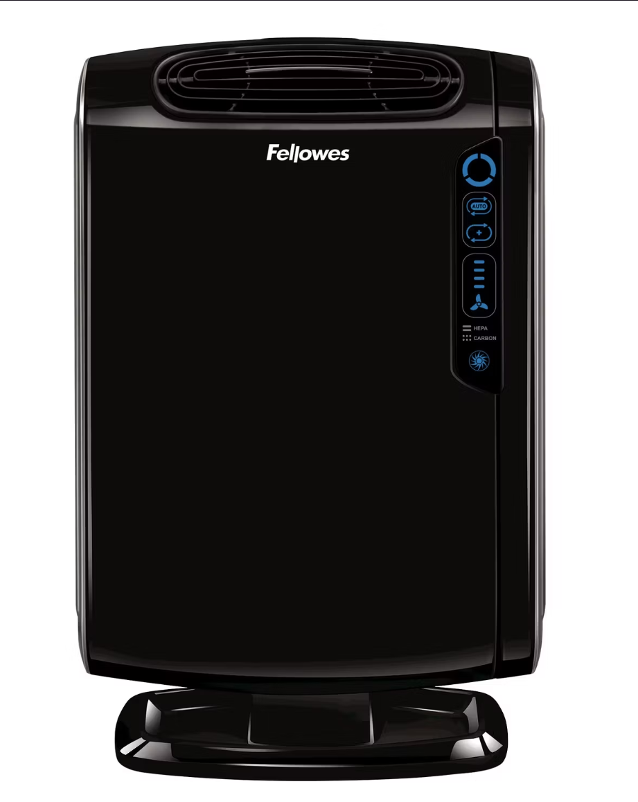 Fellowes AeraMax 190 Luftreiniger – Schwarz – Für 18–30 m² – 64 x 40 x 20,7 cm