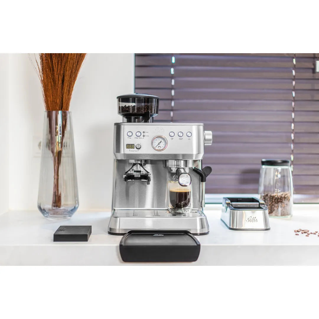 Solis Grind & Infuse Perfetta 1019 Espressomaschine - Silber