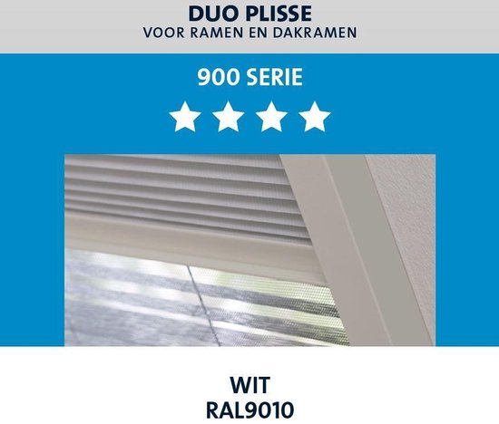 Duo-Plisse Bruynzeel Hor - Verduistering - 114x160