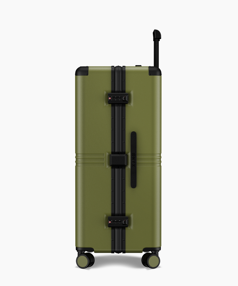 Onyx Hybrid Pro Kofferset, 2-teilig – 100 l/38 l – Olivgrün