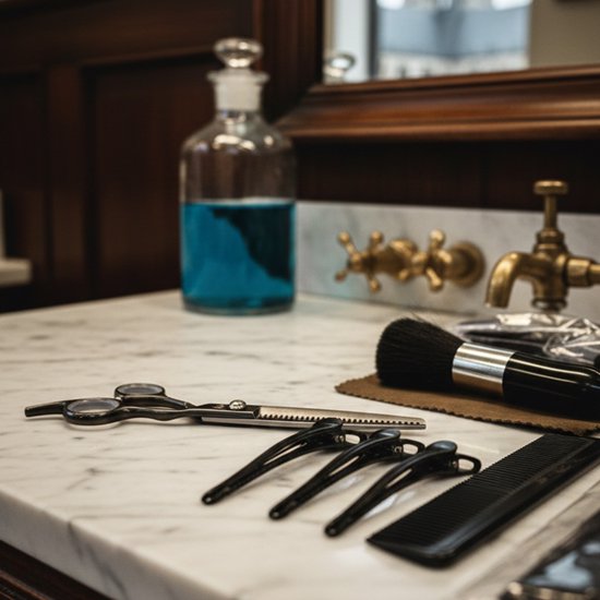 ProTrue 15-teiliges Friseurset - Friseurschere - Ausdünnungsschere - Coupe-Schere - Friseurscheren-Set