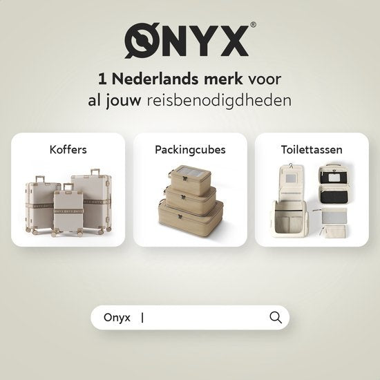 ONYXÂ¬Ã† Kulturtasche Sand M