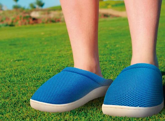 Stepluxe Gel Hausschuhe - Größe 41/42 - Blau